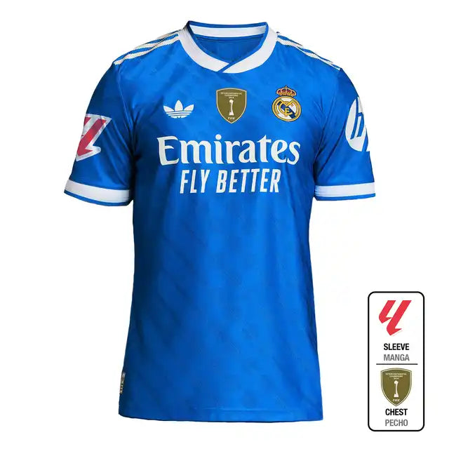 Player Version Real Madrid Third Away Soccer Jersey 2025/26
