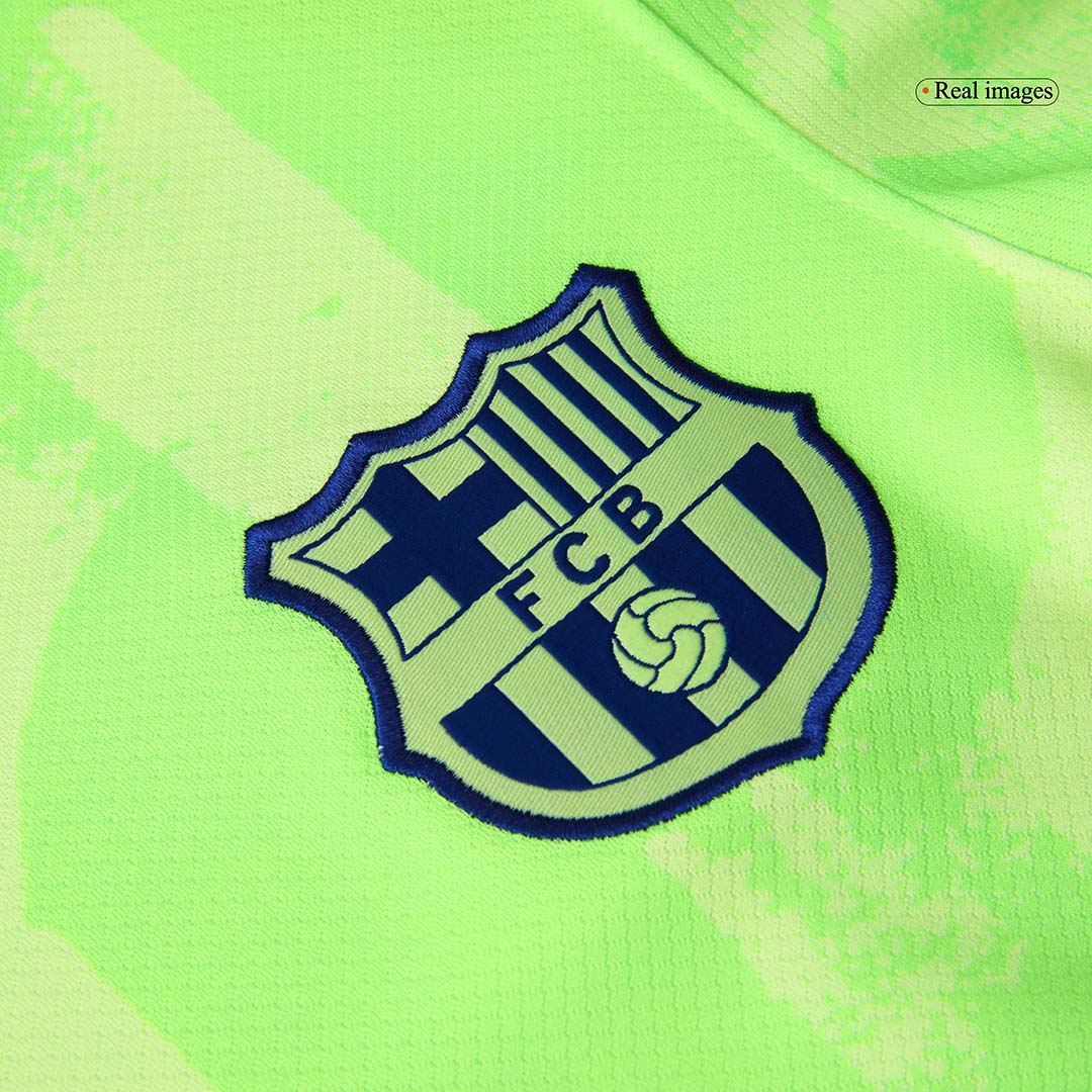 Barcelona Third Away Soccer Jersey 2024/25 - (Spotify Logo Without Text) Top Soccer Jerseys Store