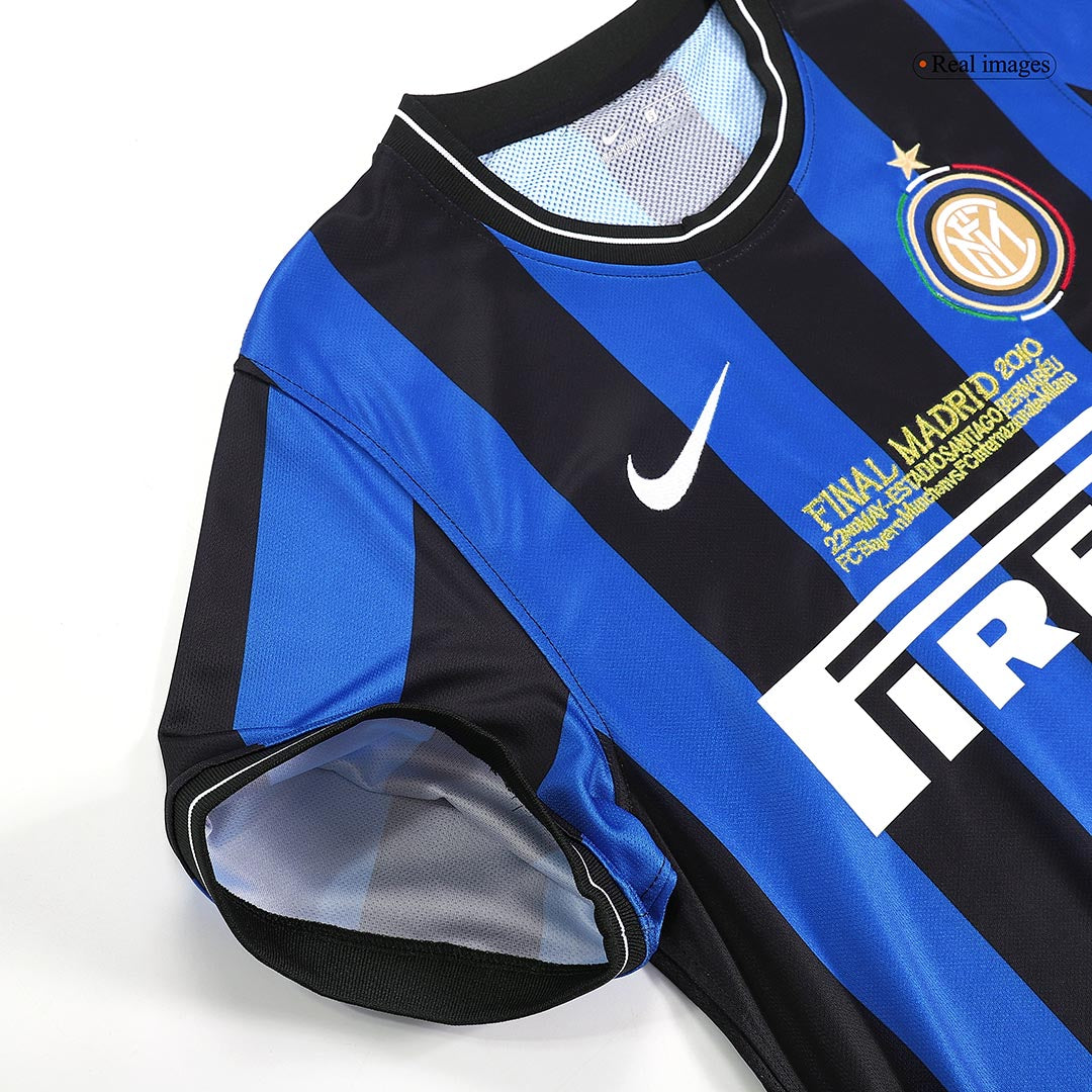 Retro 2009/10 Inter Milan Home Soccer Jersey - UCL Final Top Soccer Jerseys Store
