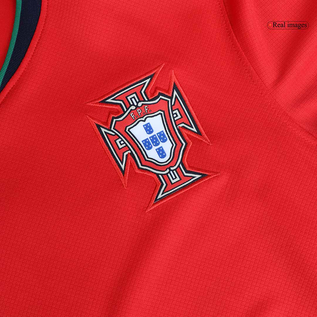 B.FERNANDES #8 Portugal Home Soccer Jersey Euro 2024 Top Soccer Jerseys Store