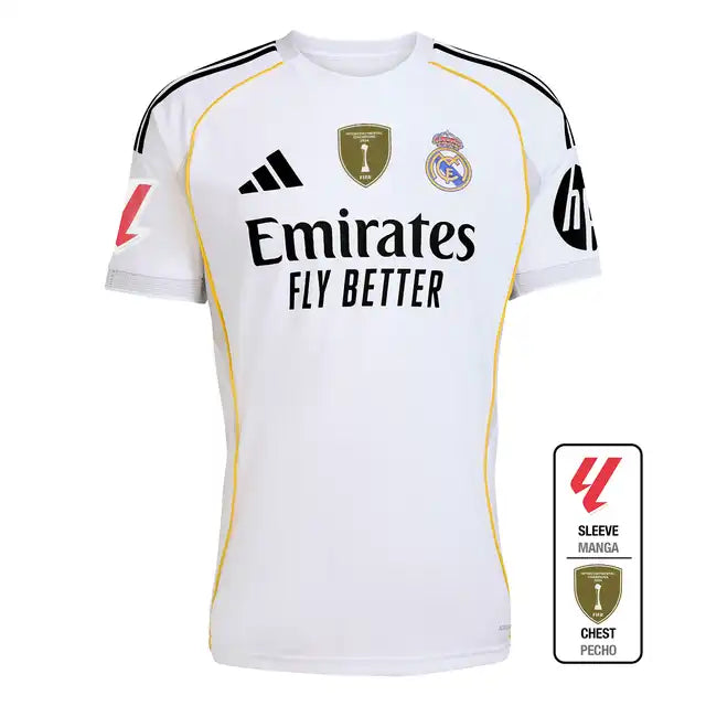 Real Madrid 2025/26 Home Soccer Jersey