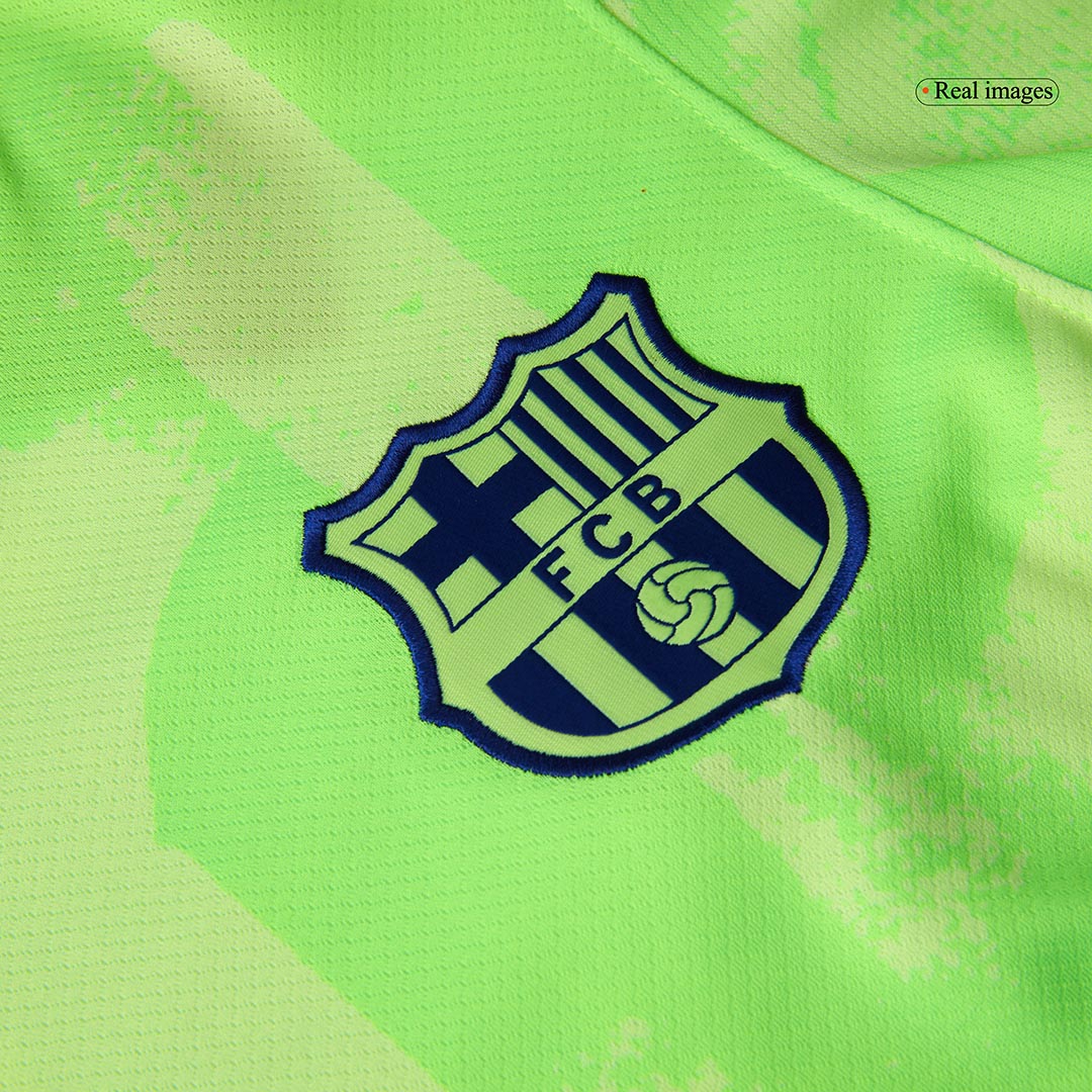 Barcelona Third Away Soccer Jersey Kit(Jersey+Shorts) 2024/25 Top Soccer Jerseys Store