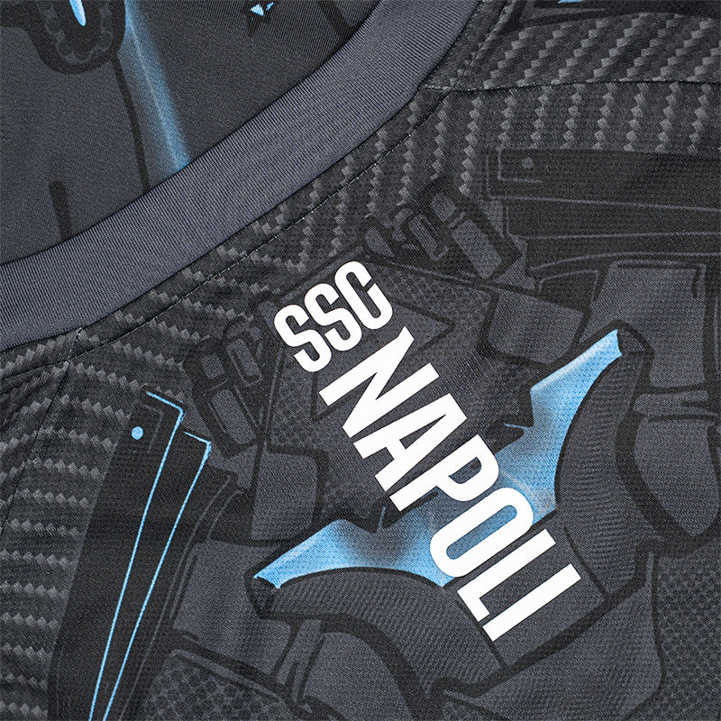 SSC Napoli Ebony Training Soccer Jersey 2025/26