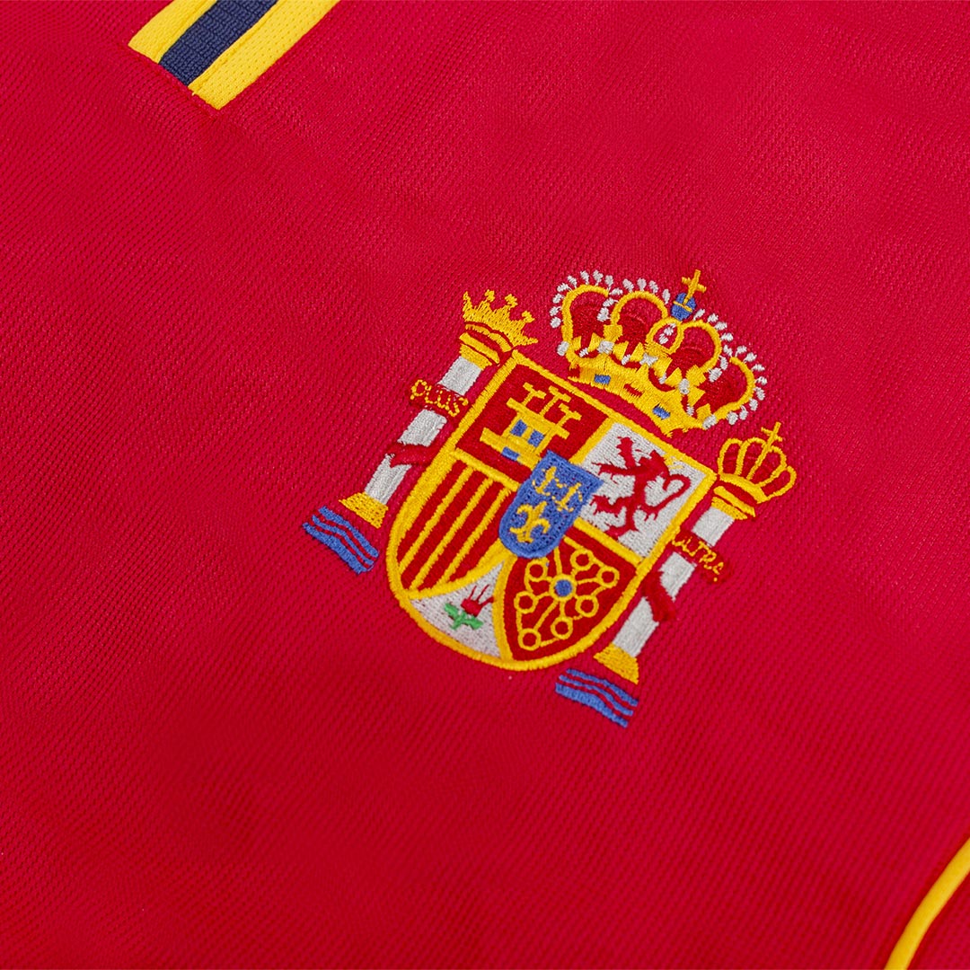 Retro 2000 Spain Home Soccer Jersey Top Soccer Jerseys Store