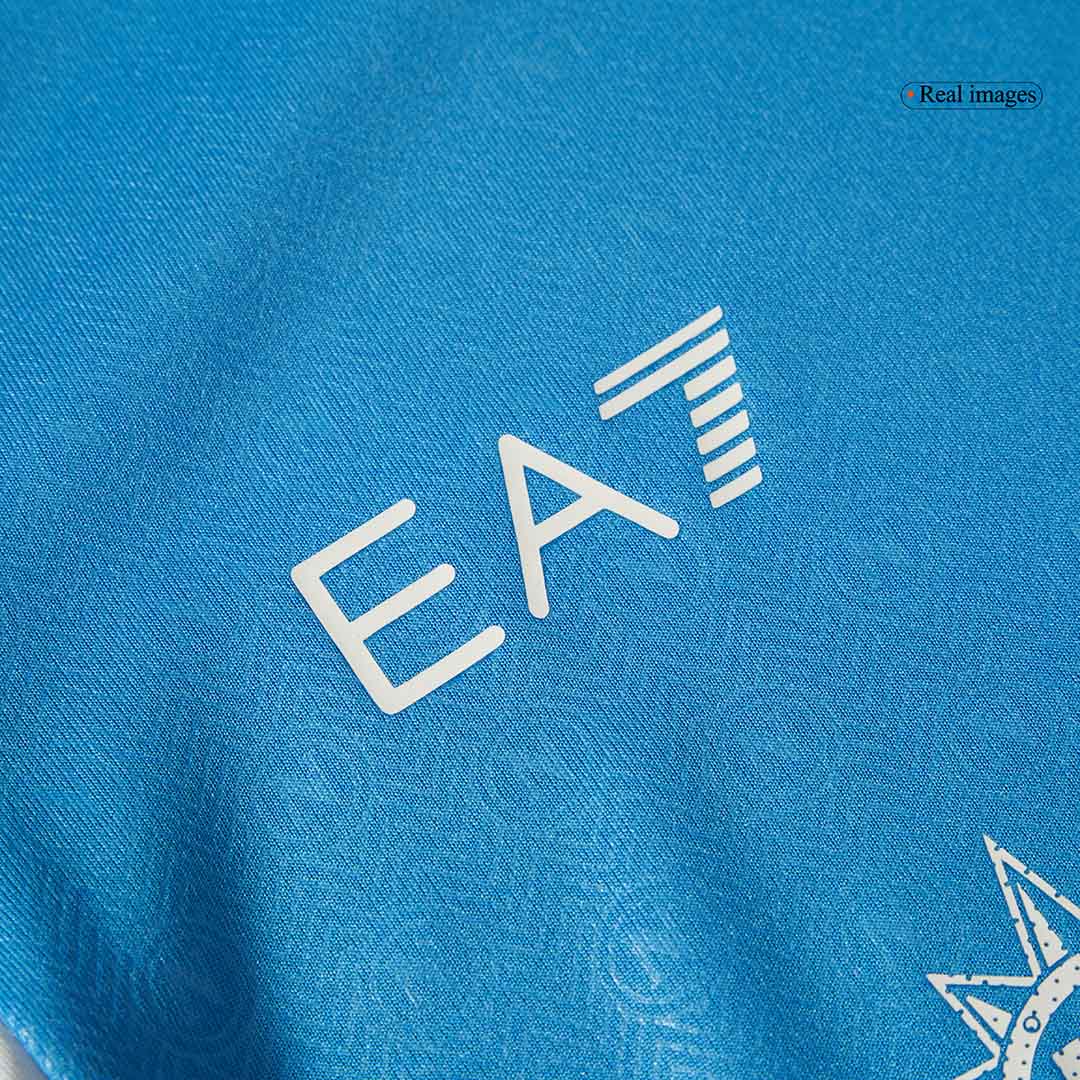 Kid's Napoli Home Soccer Jersey Kit(Jersey+Shorts) 2024/25 Top Soccer Jerseys Store