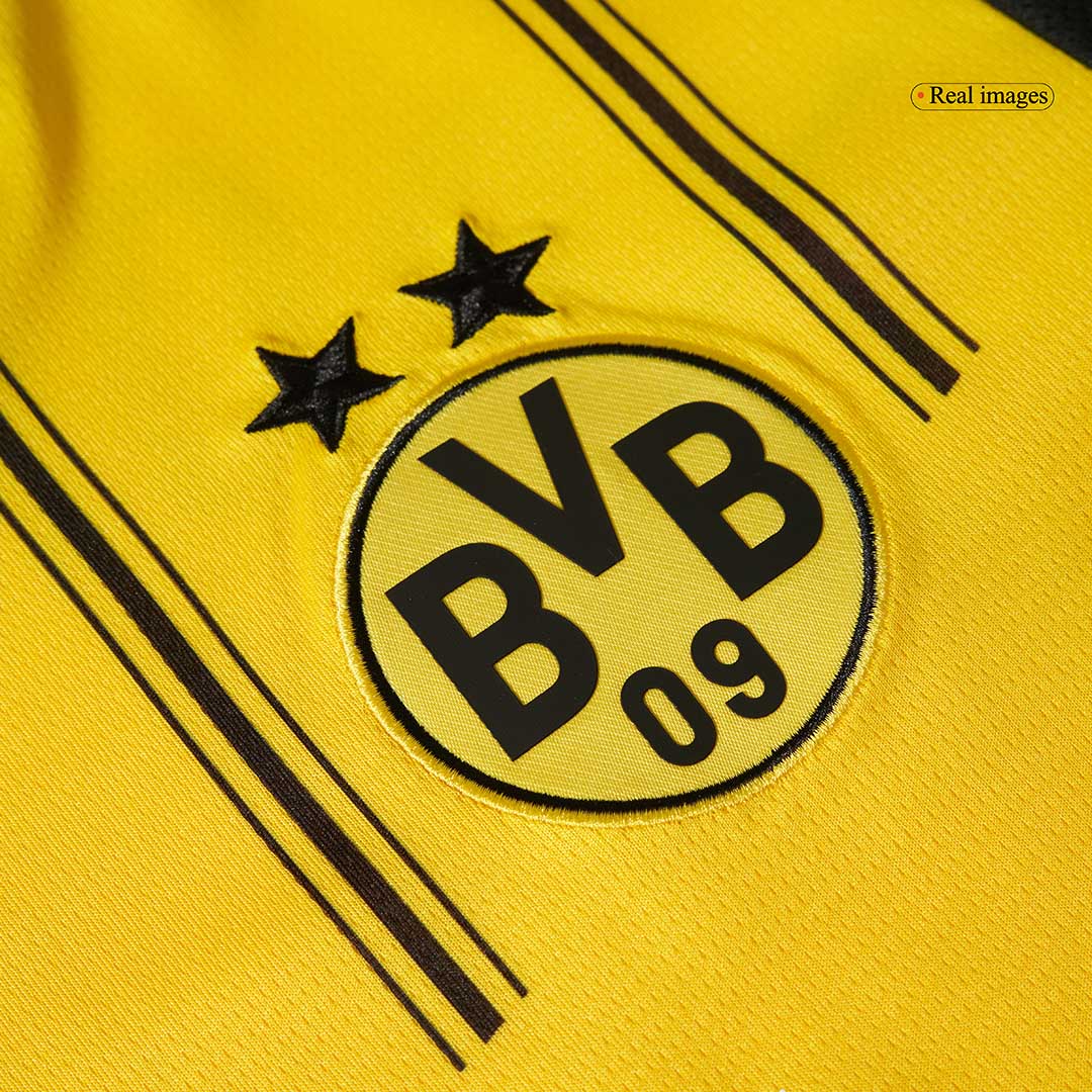 Borussia Dortmund Home Soccer Jersey Kit(Jersey+Shorts+Socks) 2024/25 Top Soccer Jerseys Store