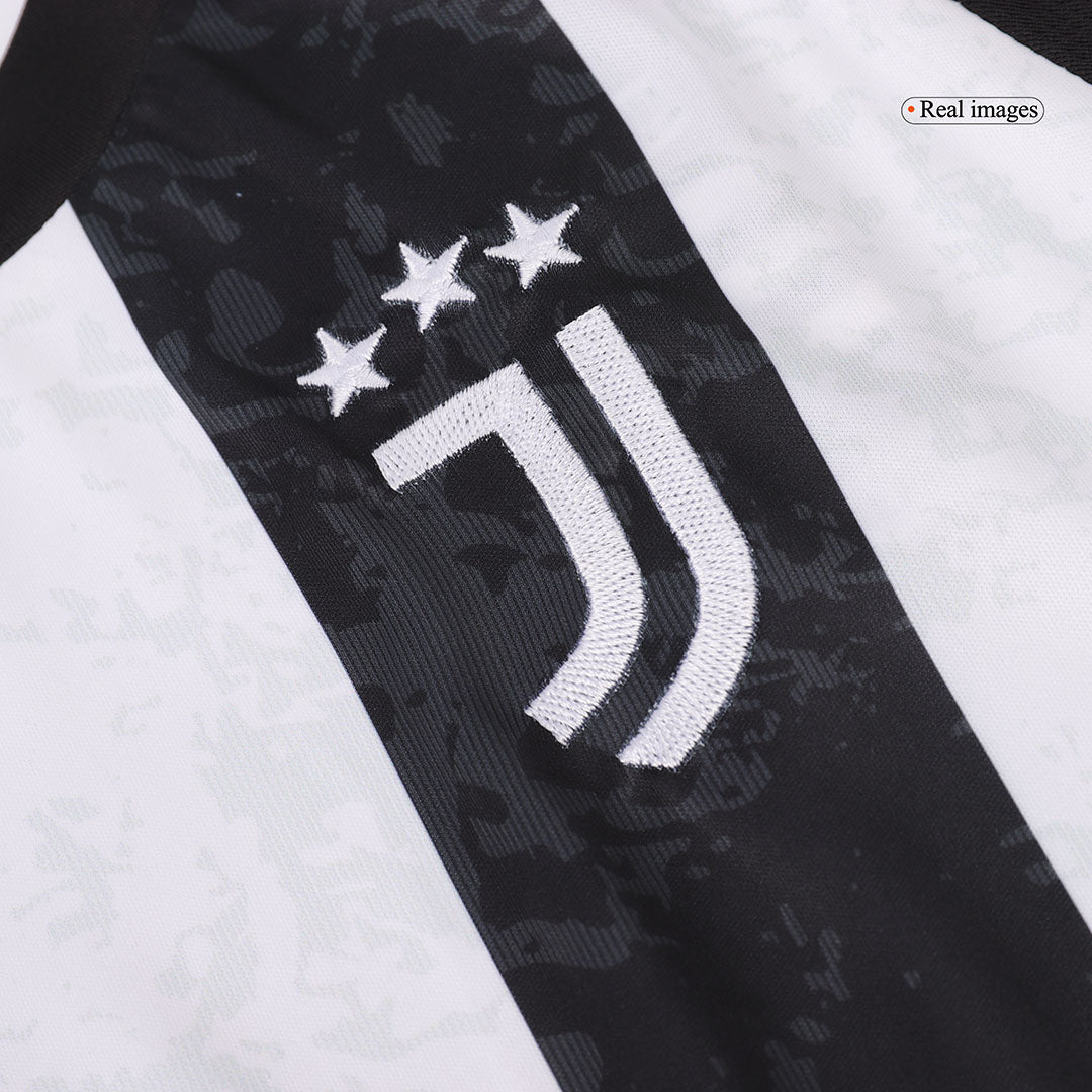 Kid's Juventus Home Soccer Jersey Kit(Jersey+Shorts+Socks) 2024/25 Top Soccer Jerseys Store