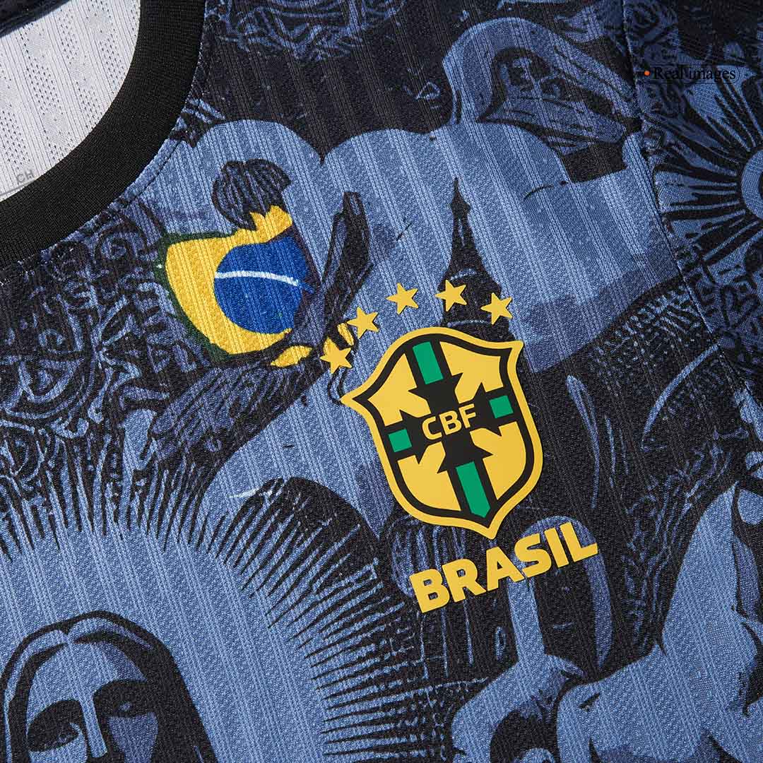 Player Version Brazil Jesus Soccer Jersey 2024 Top Soccer Jerseys Store