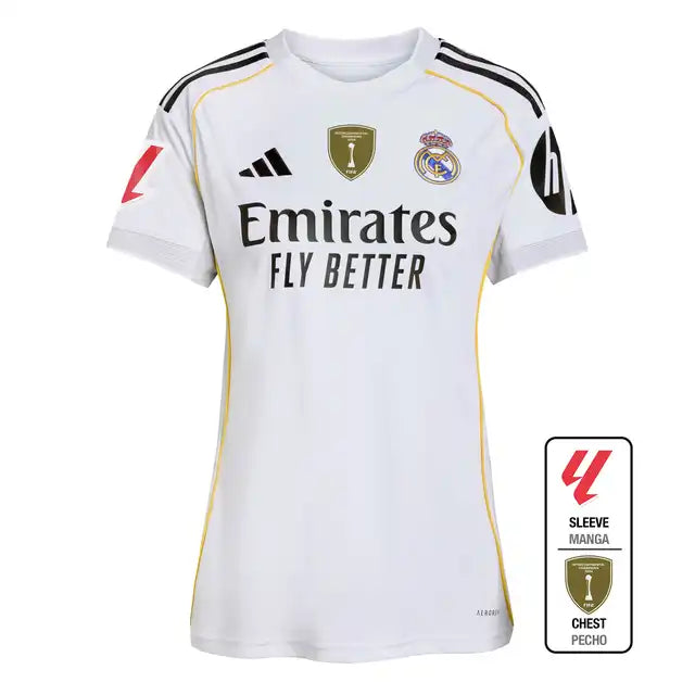 Women's Real Madrid Third Home Soccer Jersey 2025/26