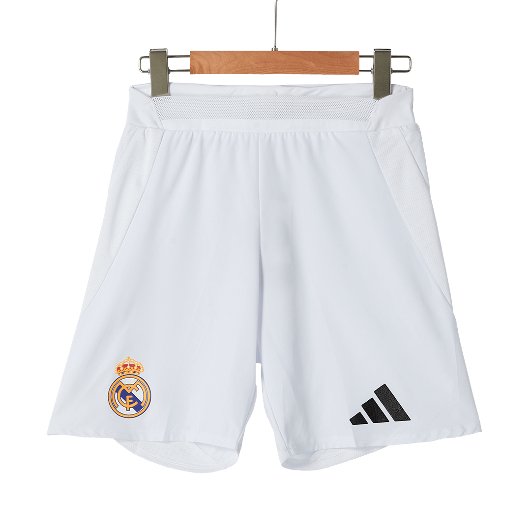 Player Version Real Madrid Home Soccer Shorts 2024/25 Top Soccer Jerseys Store