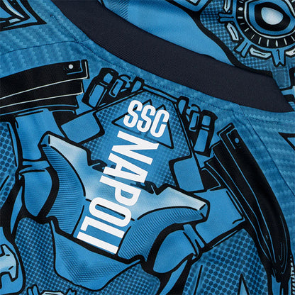 SSC Napoli Blue Training Soccer Jersey 2025/26