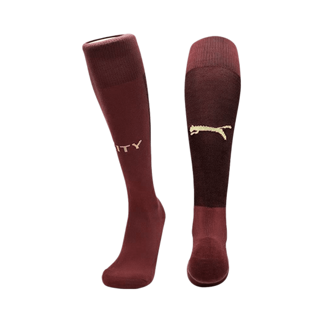 Kid's Manchester City Third Away  Soccer Jersey Kit(Jersey+Shorts+Socks) 2024/25 Top Soccer Jerseys Store