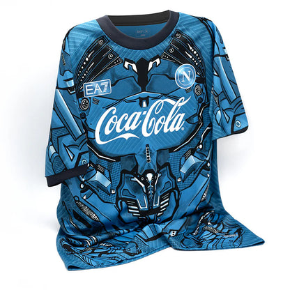 SSC Napoli Blue Training Soccer Jersey 2025/26