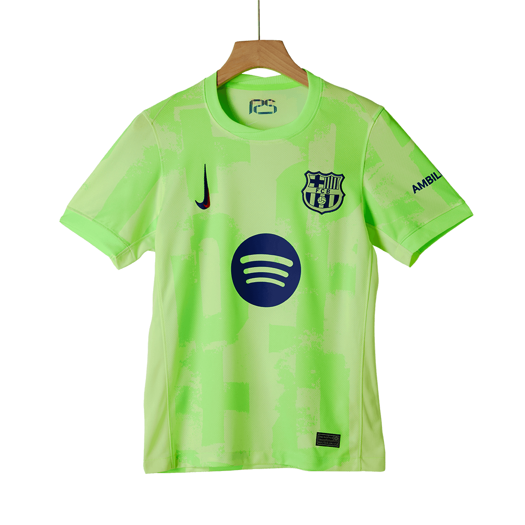 Barcelona Third Away  Soccer Jersey 2024/25 - (Spotify Logo Without Text) Top Soccer Jerseys Store