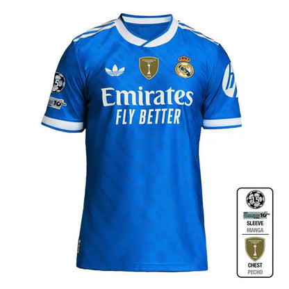 Player Version Real Madrid Third Away Soccer Jersey 2025/26
