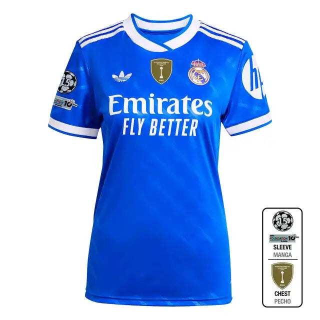 Women's Real Madrid Third Away Soccer Jersey 2025/26