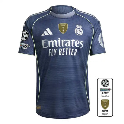 Player Version Real Madrid Away Soccer Jersey 2025/26