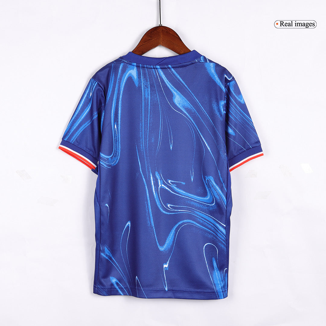 Kid's Chelsea Home  Soccer Jersey Kit(Jersey+Shorts) 2024/25 Top Soccer Jerseys Store
