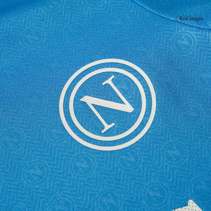 Kid's Napoli Home  Soccer Jersey Kit(Jersey+Shorts) 2024/25 Top Soccer Jerseys Store