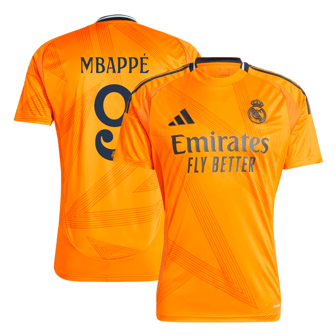 MBAPP? #9 Real Madrid Away  Soccer Jersey 2024/25 Top Soccer Jerseys Store