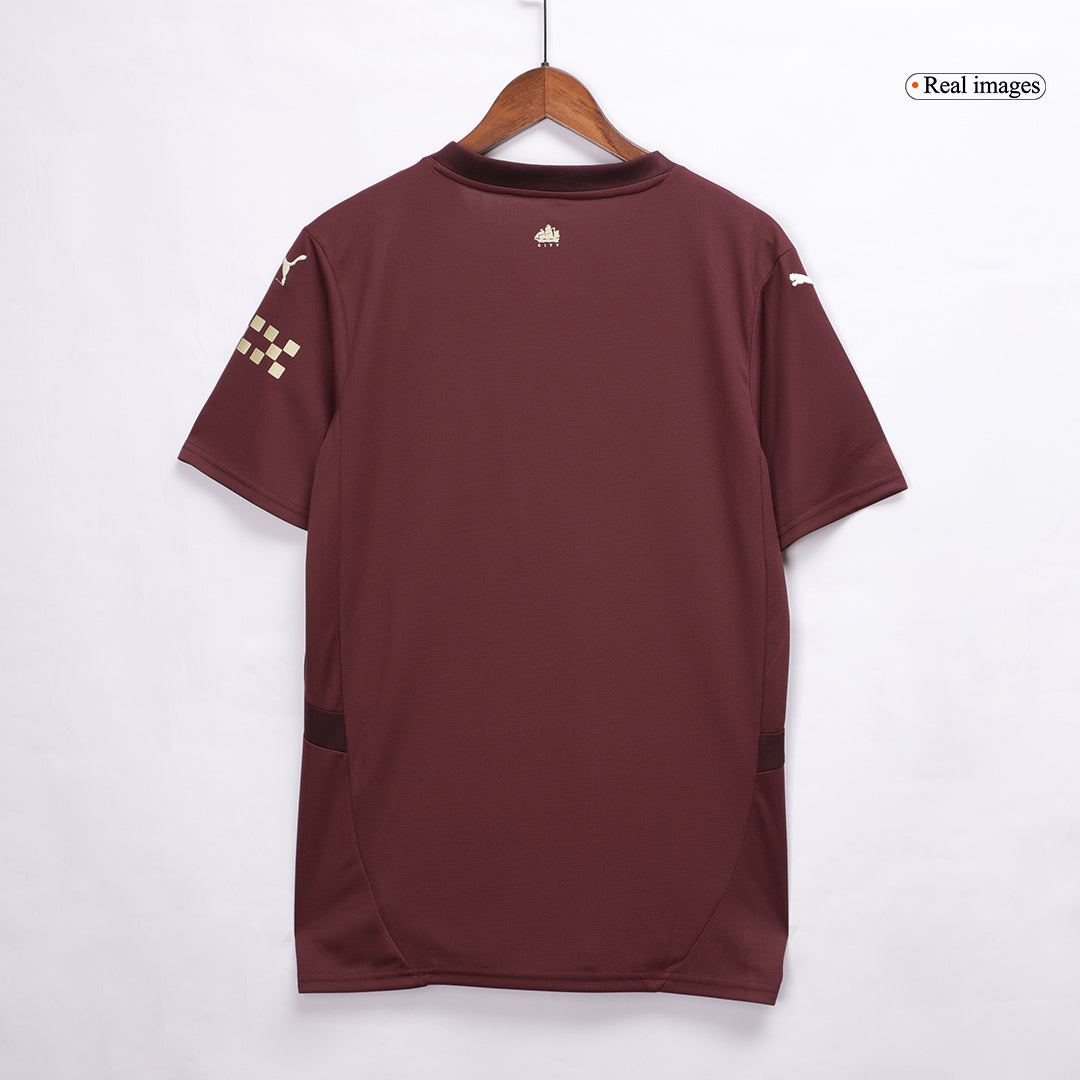 DE BRUYNE #17 Manchester City Third Away  Soccer Jersey 2024/25 Top Soccer Jerseys Store