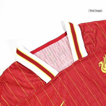 Player Version VIRGIL #4 Liverpool Home  Soccer Jersey 2024/25 Top Soccer Jerseys Store