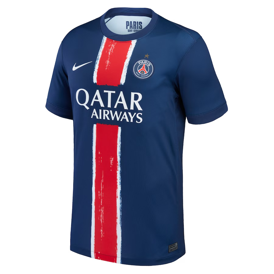 Player Verison PSG Home Soccer Jersey 2024/25 Special Edition-Champions of Europe 2025