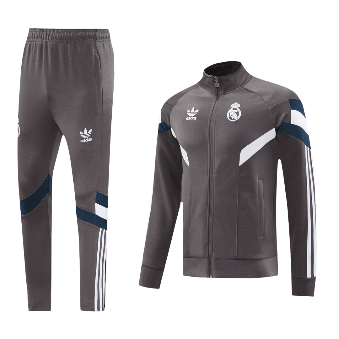 Real Madrid Training Jacket Kit (Jacket+Pants) 2024/25 Top Soccer Jerseys Store