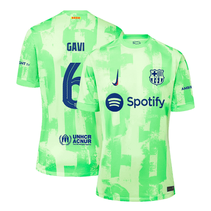 GAVI #6 Barcelona Third Away  Soccer Jersey 2024/25- UCL Top Soccer Jerseys Store