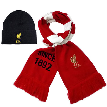 Cozy Knit Beanie and Scarf Combo topsoccerjerseys.com