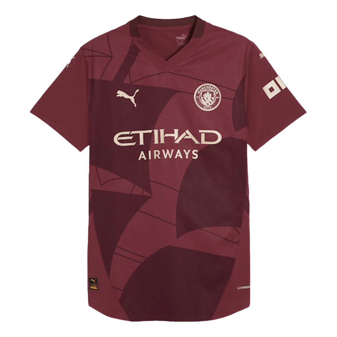 Player Version Manchester City Third Away  Soccer Jersey 2024/25 Top Soccer Jerseys Store