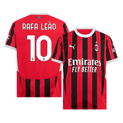 RAFA LE?O #10 AC Milan Home  Soccer Jersey 2024/25 Top Soccer Jerseys Store