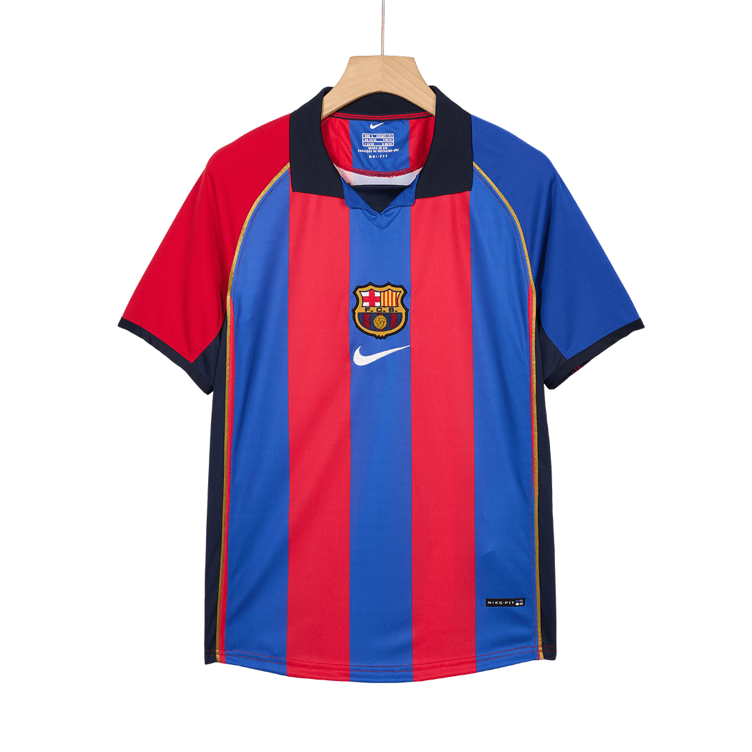 Retro XAVI #6 2001/02 Barcelona Home  Soccer Jersey Top Soccer Jerseys Store