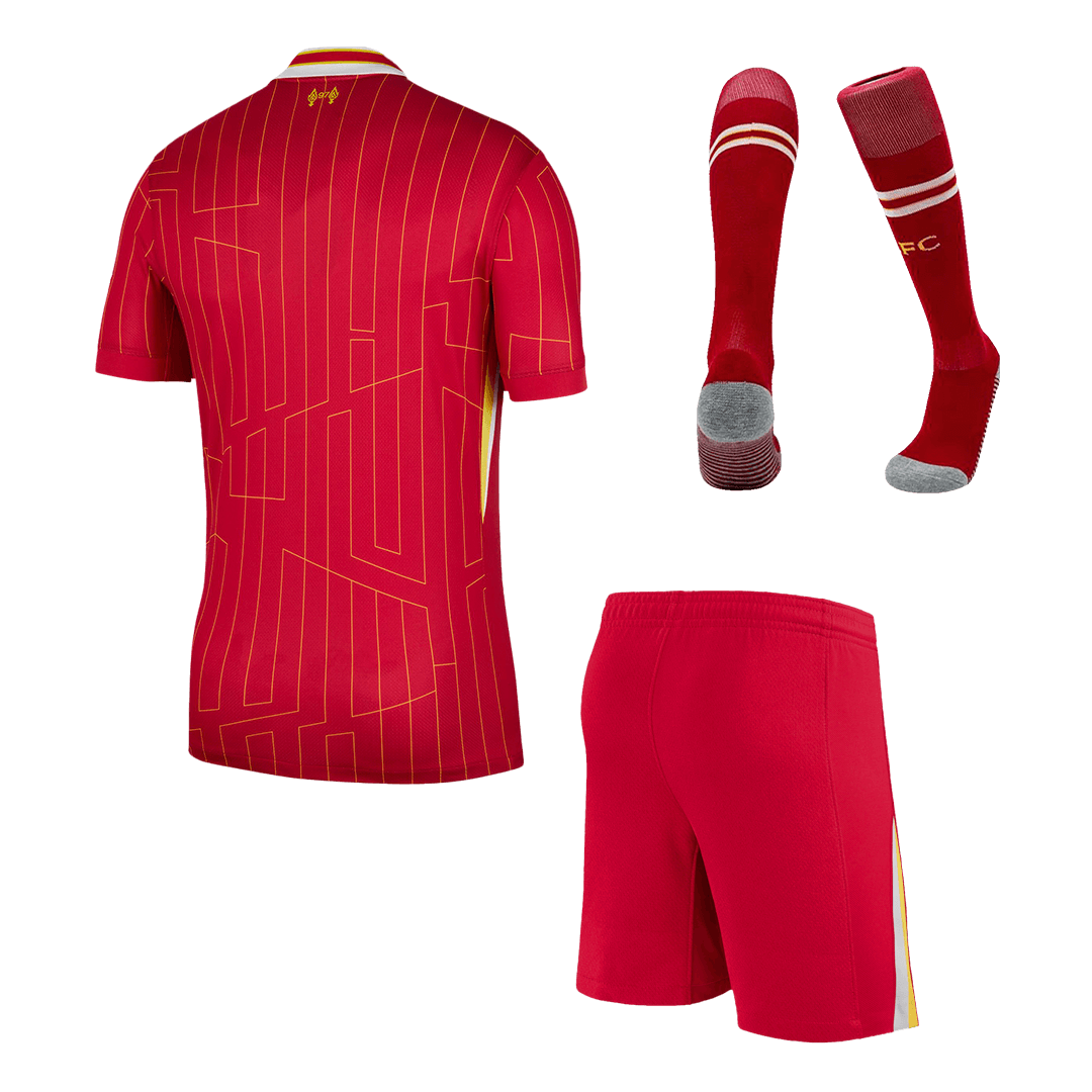 Liverpool Home  Soccer Jersey Kit(Jersey+Shorts+Socks) 2024/25 Top Soccer Jerseys Store