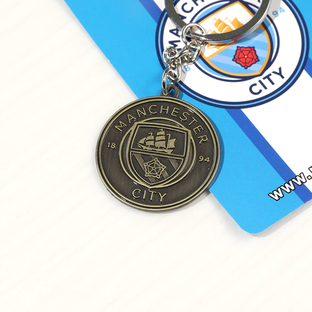 Manchester City Logo Soccer Key Chain Top Soccer Jerseys Store