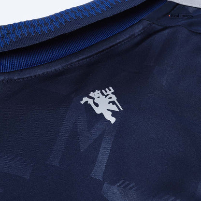 Kid's Manchester United Away  Soccer Jersey Kit(Jersey+Shorts) 2024/25 Top Soccer Jerseys Store