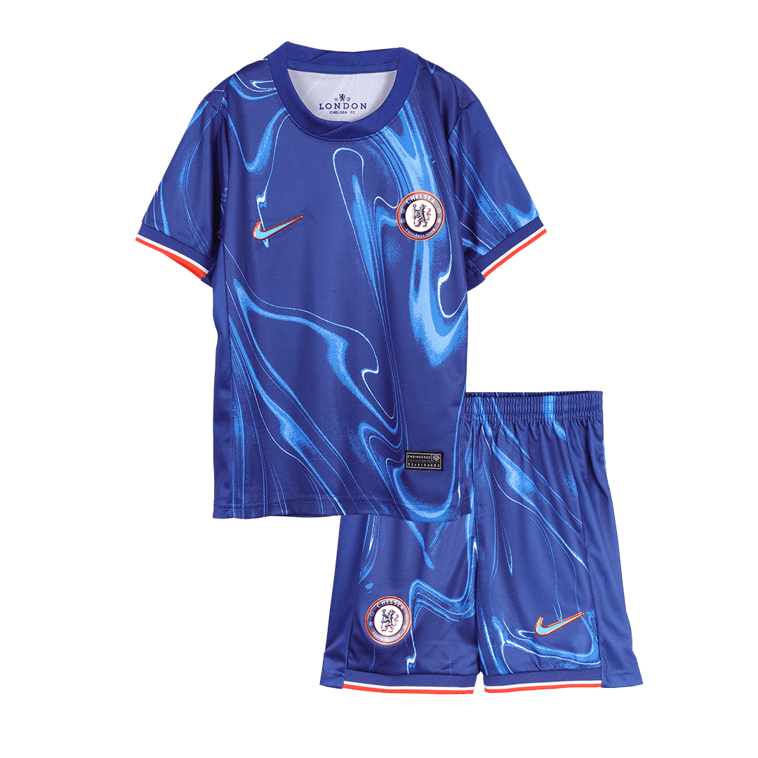 Kid's Chelsea Home  Soccer Jersey Kit(Jersey+Shorts) 2024/25 Top Soccer Jerseys Store