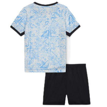 Kid's Portugal Away Kit(Jersey+Shorts) Euro 2024