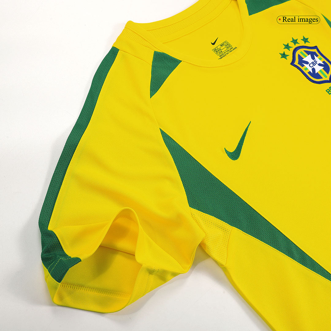 Retro CAFU #2 2002/03 Brazil Home  Soccer Jersey Top Soccer Jerseys Store