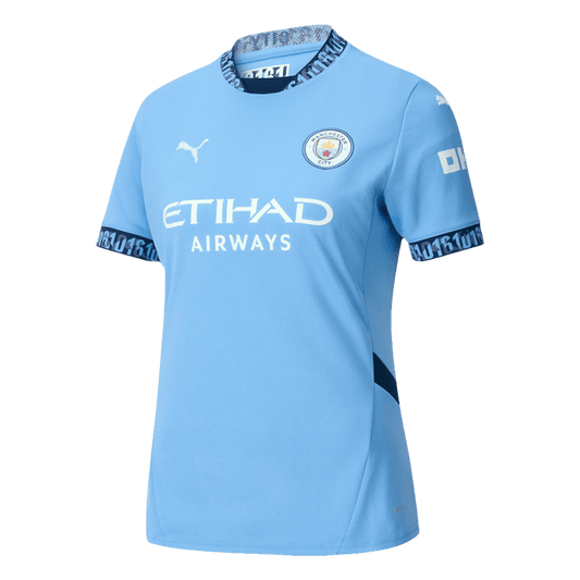 Women's Manchester City Home  Soccer Jersey 2024/25 Top Soccer Jerseys Store