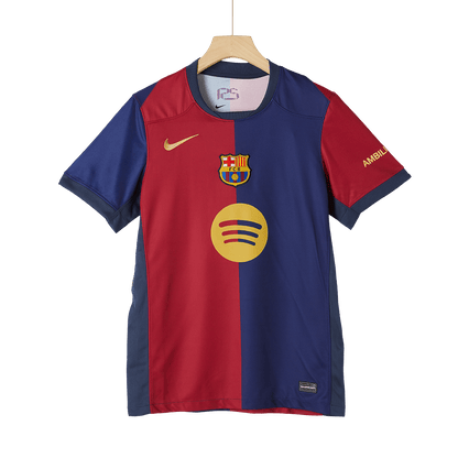 Barcelona Home  Soccer Jersey 2024/25-Spotify Logo Without Text Top Soccer Jerseys Store