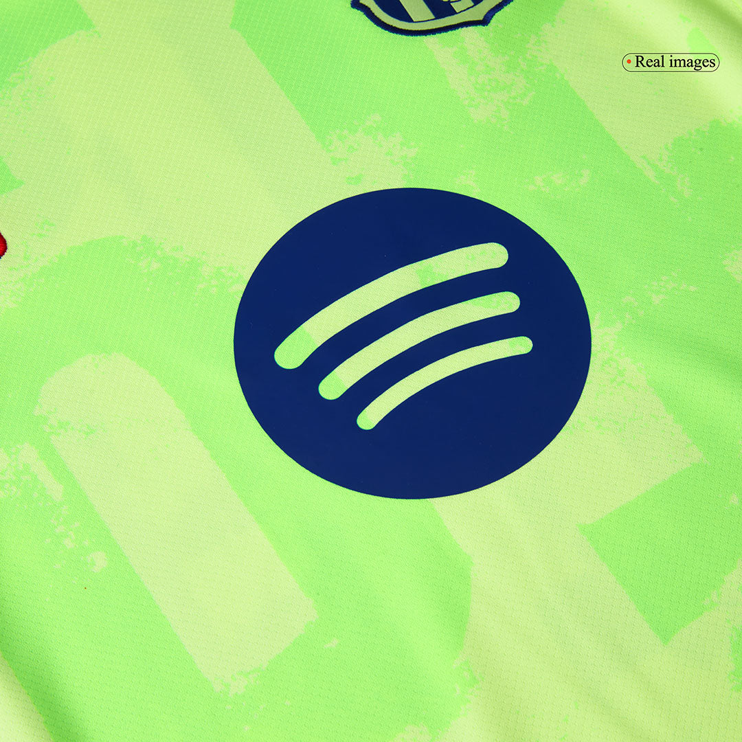 Barcelona Third Away  Soccer Jersey Kit(Jersey+Shorts+Socks) 2024/25- (Spotify Logo Without Text) Top Soccer Jerseys Store