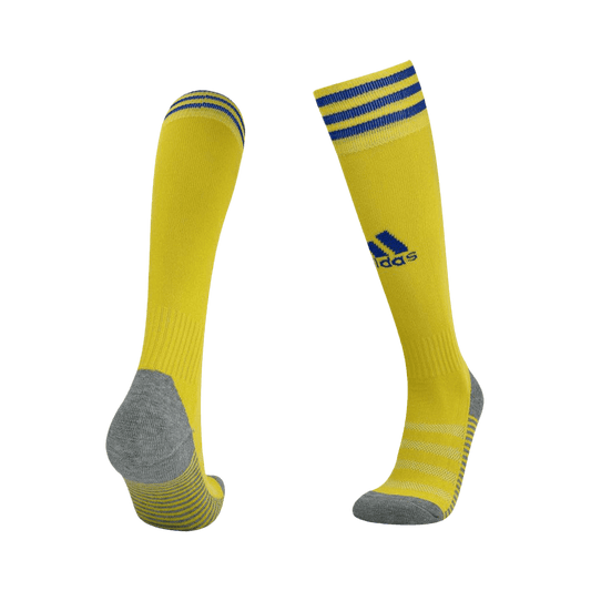 Kid's Al Nassr Home Soccer Socks 2024/25 Top Soccer Jerseys Store
