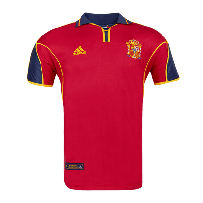 Retro 2000 Spain Home  Soccer Jersey Top Soccer Jerseys Store