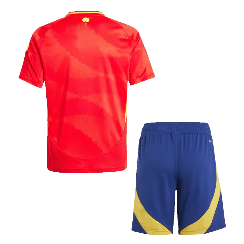 Kid's Spain Home Soccer Jersey Kit(Jersey+Shorts) 2024/25