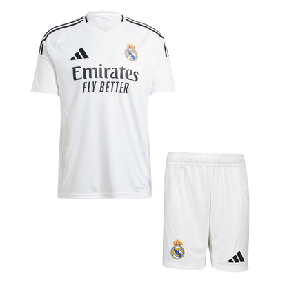 Real Madrid Home  Soccer Jersey Kit(Jersey+Shorts) 2024/25 Top Soccer Jerseys Store