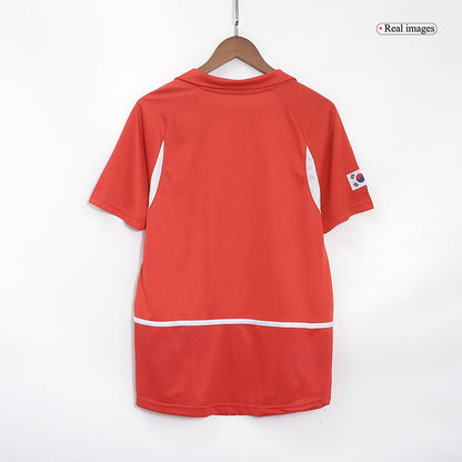 Retro 2002 South Korea Home Soccer Jersey topsoccerjerseys.com
