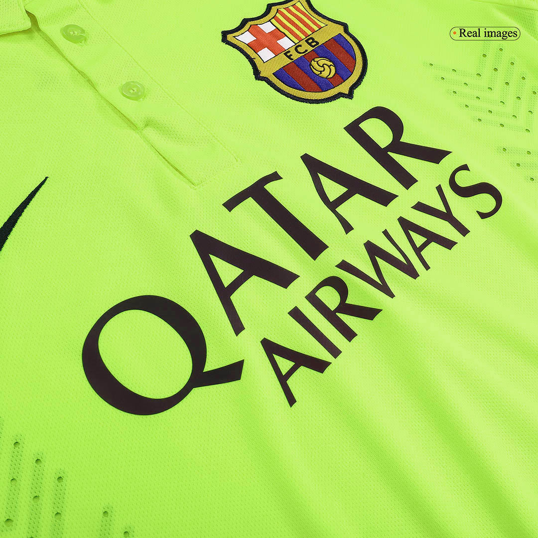 Retro MESSI #10 2014/15 Barcelona Third Away  Soccer Jersey Top Soccer Jerseys Store