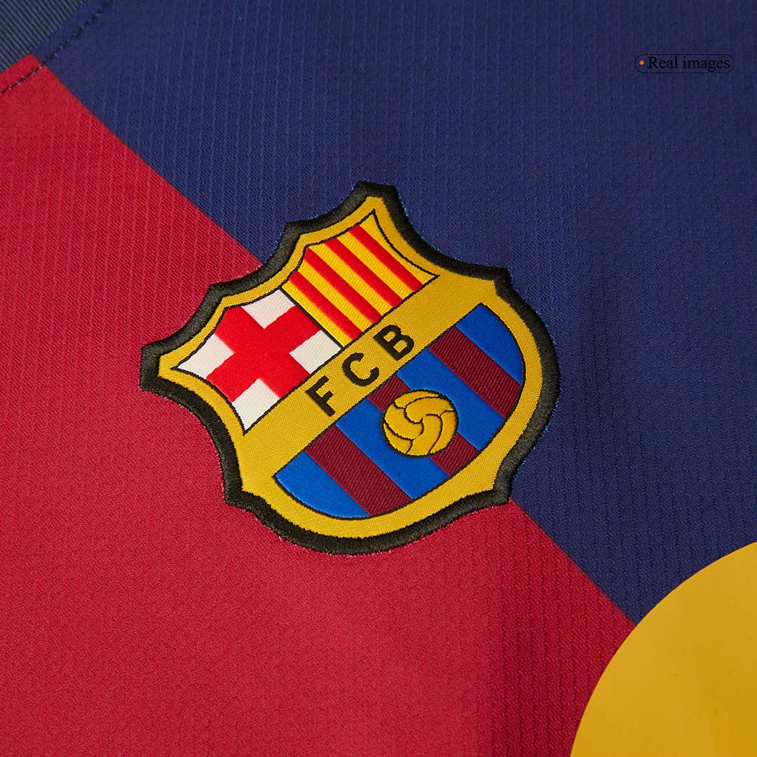 Barcelona Home  Soccer Jersey 2024/25-Spotify Logo Without Text Top Soccer Jerseys Store