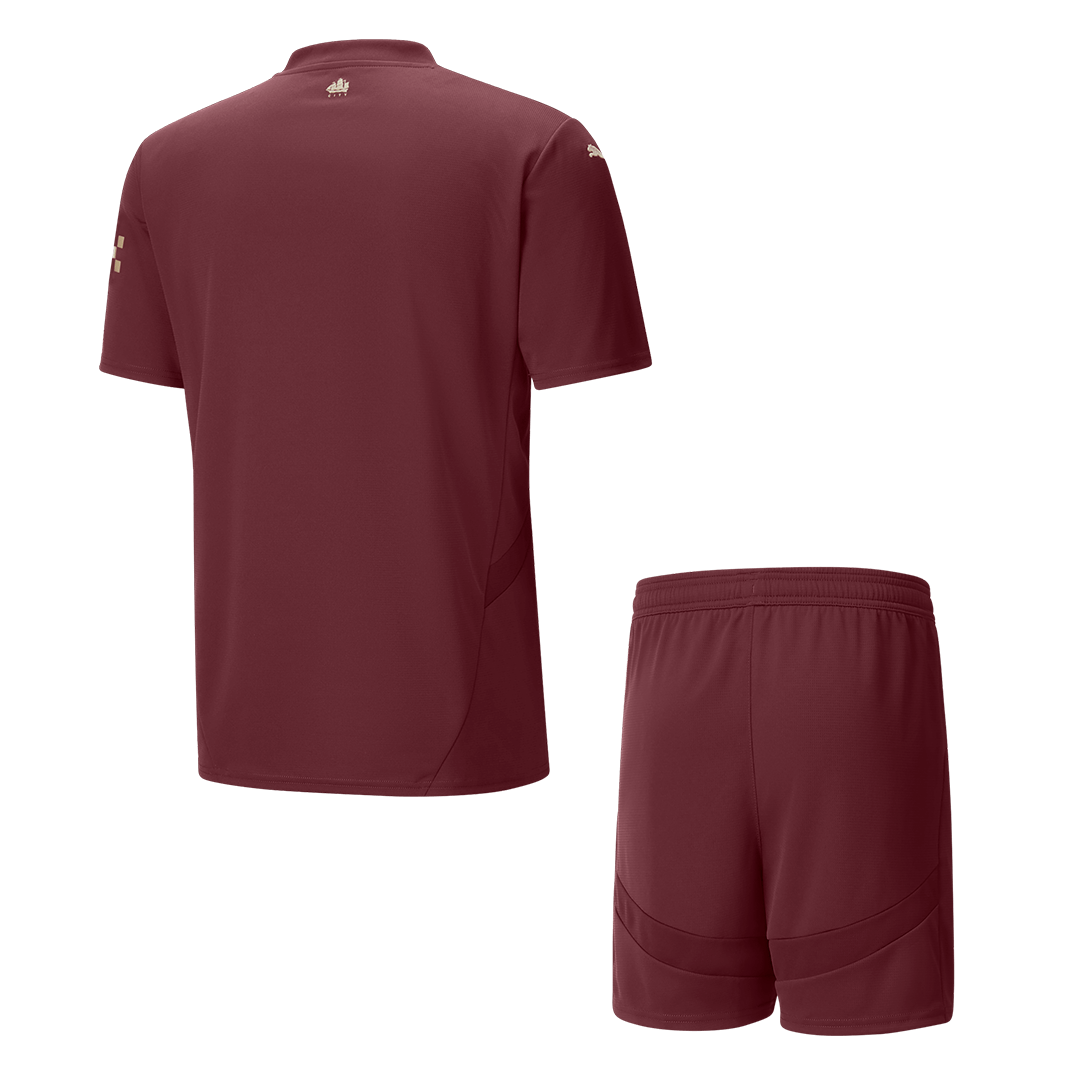 Manchester City Third Away  Soccer Jersey Kit(Jersey+Shorts) 2024/25 Top Soccer Jerseys Store